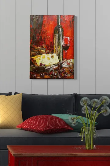 Dekorativ Canvastavla 50x70 cm - Flerfärgad - Products - Inredning - Tavlor & posters - Canvastavla