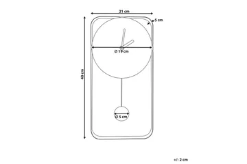 Pendelur Servoz - Products - Inredning - Väggdekor - Väggklocka & väggur - Urverk till väggklocka