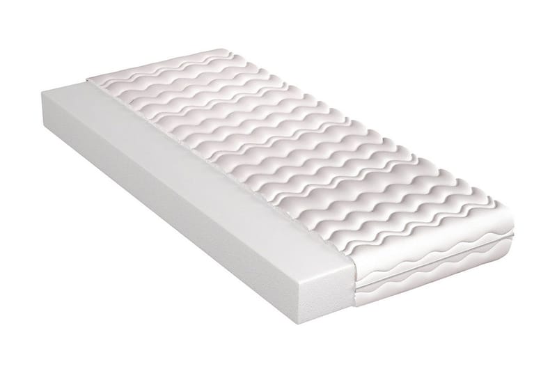 Manetto Madrass 70x140 Skum 7 cm, Vit