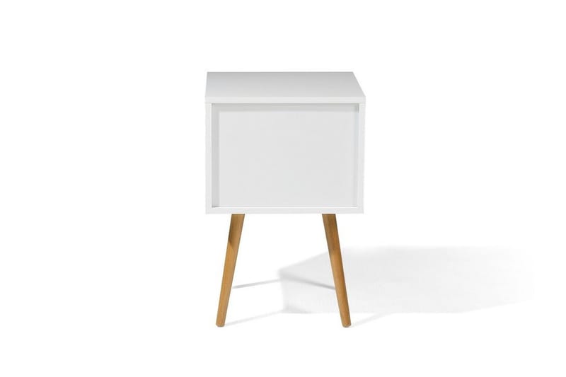Alabama Sängbord 40 cm - Vit - Products - Möbler - Bord & matgrupp - Avlastningsbord & sidobord - Sängbord & nattduksbord