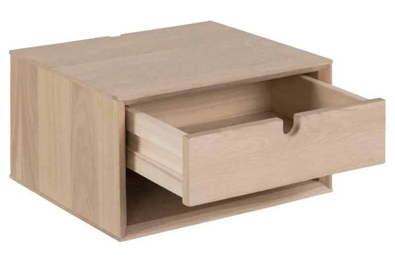 Alice Sängbord 32 cm - Vit - Products - Möbler - Bord & matgrupp - Avlastningsbord & sidobord - Sängbord & nattduksbord