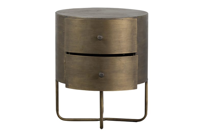 Astranna Sängbord 39 cm - Antik Mässing - Products - Möbler - Bord & matgrupp - Avlastningsbord & sidobord - Sängbord & nattduksbord