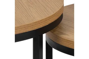 Belgrat Satsbord Rund - Natural - Products - Möbler - Bord & matgrupp - Avlastningsbord & sidobord - Satsbord