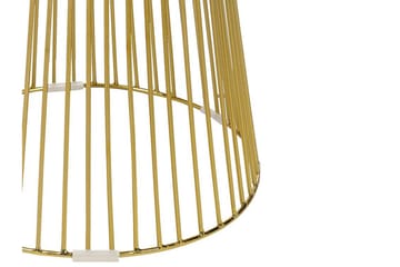 Cael Sidobord 42 cm - Vit/Guld - Products - Möbler - Bord & matgrupp - Avlastningsbord & sidobord - Brickbord & småbord