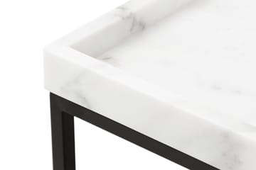 Kungshult Sidobord 60 cm - Vit/Svart - Products - Möbler - Bord & matgrupp - Avlastningsbord & sidobord - Brickbord & småbord