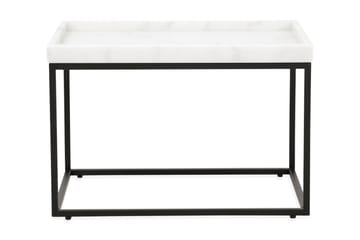 Kungshult Sidobord 60 cm - Vit/Svart - Products - Möbler - Bord & matgrupp - Avlastningsbord & sidobord - Brickbord & småbord