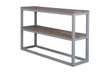 Rise Sidobord 110 cm med Hylla - Ljusbrun/Grå - Products - Möbler - Bord & matgrupp - Avlastningsbord & sidobord - Brickbord & småbord