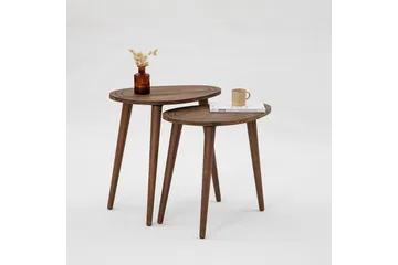 Saldus Satsbord - Valnöt - Products - Möbler - Bord & matgrupp - Avlastningsbord & sidobord - Satsbord