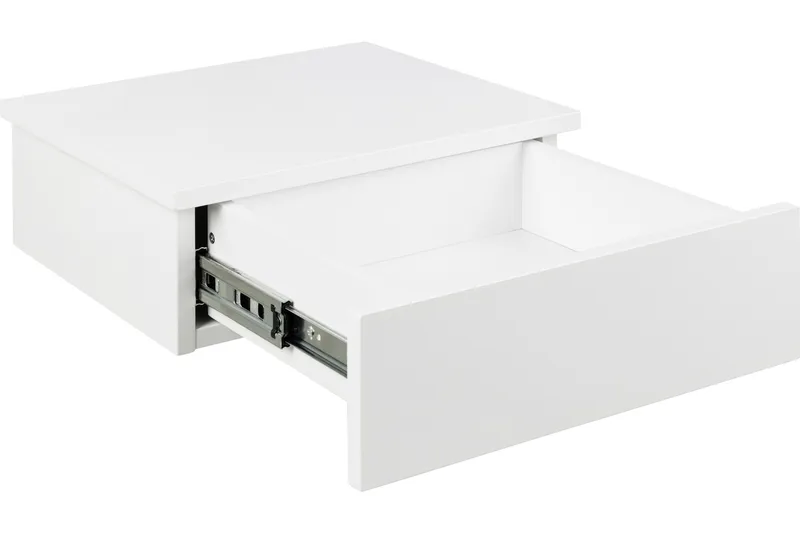 Salmani Sängbord 32 cm - Vit - Products - Möbler - Bord & matgrupp - Avlastningsbord & sidobord - Sängbord & nattduksbord