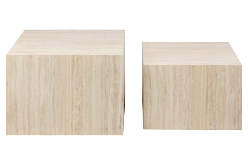 Samon Soffbord 58x58 cm - Beige - Products - Möbler - Bord & matgrupp - Avlastningsbord & sidobord - Satsbord