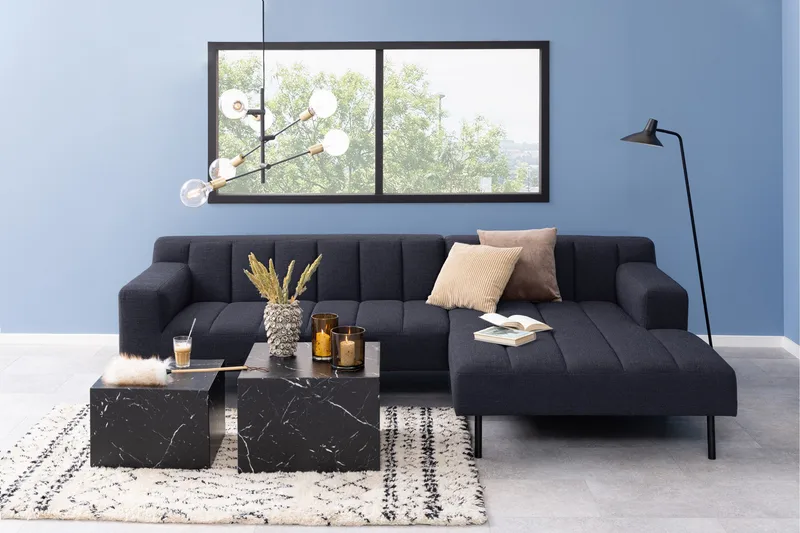 Samon Soffbord 58x58 cm - Svart - Products - Möbler - Bord & matgrupp - Avlastningsbord & sidobord - Satsbord