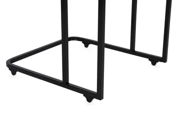 Nagako Satsbord Vit/Svart - Hanah Home - Products - Möbler - Bord & matgrupp - Avlastningsbord & sidobord - Satsbord