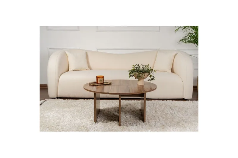 Soffbord Haruya Valnöt - Valnöt - Products - Möbler - Bord & matgrupp - Avlastningsbord & sidobord - Satsbord