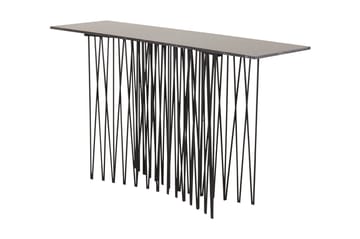 Stone Avlastningsbord 130 cm - Svart - Products - Möbler - Bord & matgrupp - Avlastningsbord & sidobord - Konsolbord & hallbord