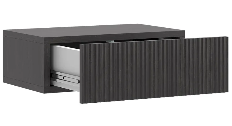 Takayo Sängbord 50 cm - Svart - Products - Möbler - Bord & matgrupp - Avlastningsbord & sidobord - Sängbord & nattduksbord