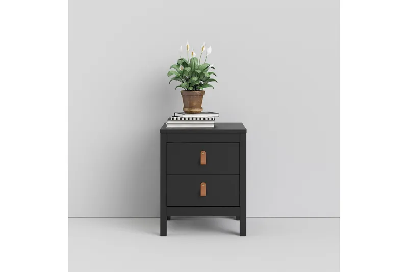 Vallvidera Sängbord 44 cm - Svart - Products - Möbler - Bord & matgrupp - Avlastningsbord & sidobord - Sängbord & nattduksbord