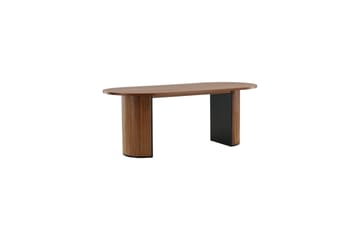 Bianca Matbord 200 cm Ovalt - Valnötsbrun - Products - Möbler - Bord & matgrupp - Matbord & köksbord