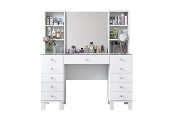 Ceylon Sminkbord 120 cm - Vit - Products - Möbler - Bord & matgrupp - Sminkbord & toalettbord