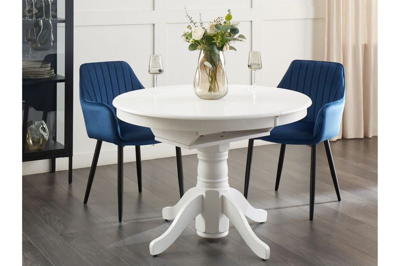 Cinnamon Matbord 106 cm Oval - Vit - Products - Möbler - Bord & matgrupp - Matbord & köksbord