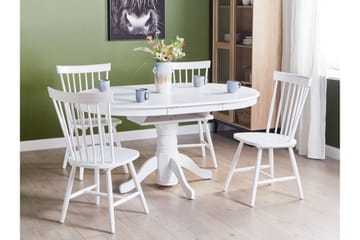 Cinnamon Matbord 106 cm Oval - Vit - Products - Möbler - Bord & matgrupp - Matbord & köksbord