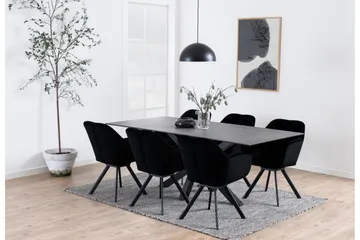 Ganesh Matbord 100 cm Rektangulär - Svart - Products - Möbler - Bord & matgrupp - Matbord & köksbord