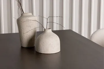 Kaseidon Matgrupp 120 cm Rektangulär med 4 Edina Stolar - Mörkbrun - Products - Möbler - Bord & matgrupp - Matgrupp