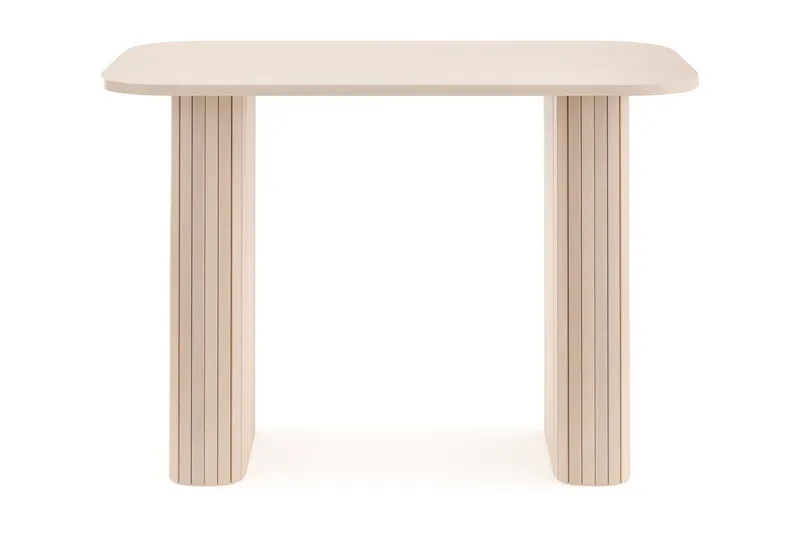 Kopparbo Skrivbord 100 cm Vitlaserad Ek, Ljust vitlaserat ekträ