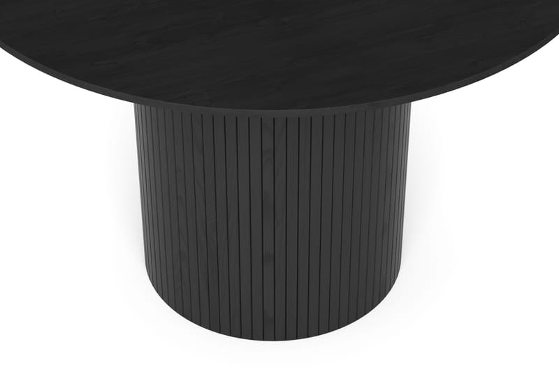 Kopparbo Runt Matbord 110 cm Fanér - Svart - Products - Möbler - Bord & matgrupp - Matbord & köksbord