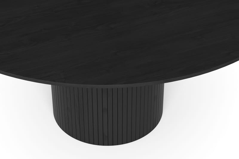 Kopparbo Runt Matbord 150 cm Fanér - Svart - Products - Möbler - Bord & matgrupp - Matbord & köksbord