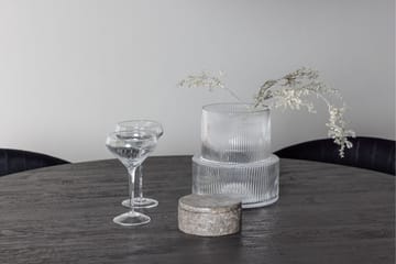 Lanzo Matgrupp 120 cm Rund med 4 Selma Stolar - Svart - Products - Möbler - Bord & matgrupp - Matgrupp