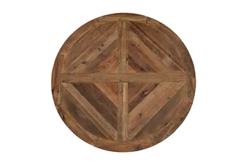 Lyon Matgrupp Ø150 cm Rund med 4 st Viktoria Stolar - Vintage Natur/Vit/Grå - Products - Möbler - Bord & matgrupp - Matgrupp
