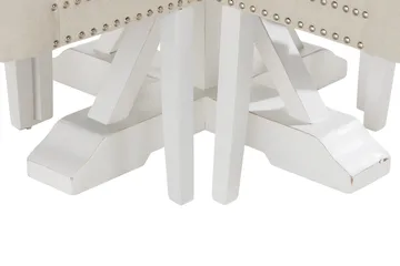 Lyon Matgrupp 120 cm Rund inkl 4 Bergviken Stolar - Brun/Vit - Products - Möbler - Bord & matgrupp - Matgrupp