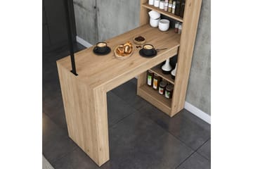 Matbord Beloumont Valnöt / Svart - Svart/Mörkbrun - Products - Möbler - Bord & matgrupp - Matbord & köksbord