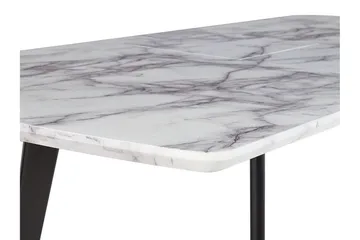 Matbord hopfällbart 160/200 x 90 cm MOSBY - Vit - Products - Möbler - Bord & matgrupp - Matbord & köksbord