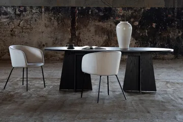 Matbord Venture Home Bootcut Matbord 230x115x75 cm Oval Black - Products - Möbler - Bord & matgrupp - Matbord & köksbord