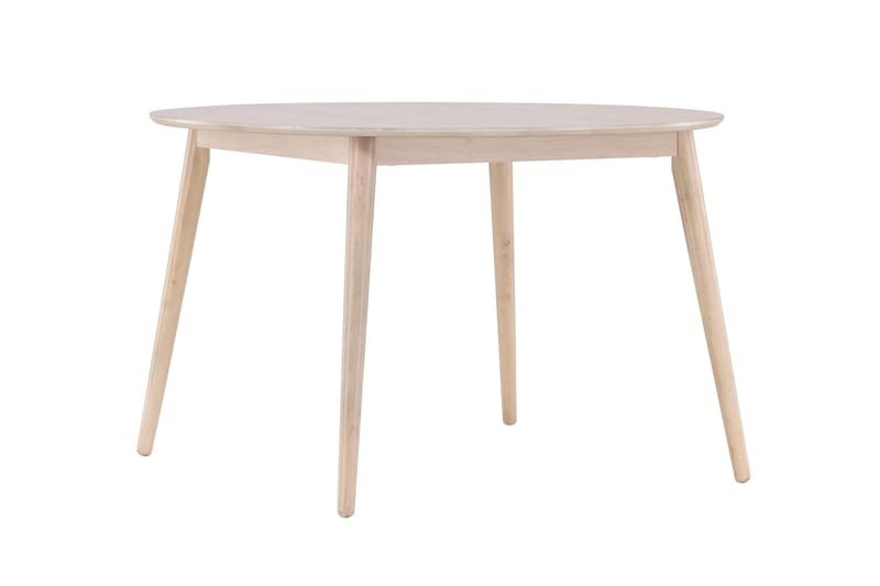 Matbord Peach Flora Dining Table ø120 - Whitewash / Veneer Whitewash - Products - Möbler - Bord & matgrupp - Matbord & köksbord