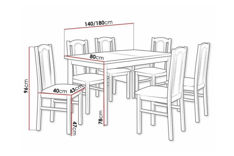 Patrickswell Matgrupp - Products - Möbler - Bord & matgrupp - Matgrupp