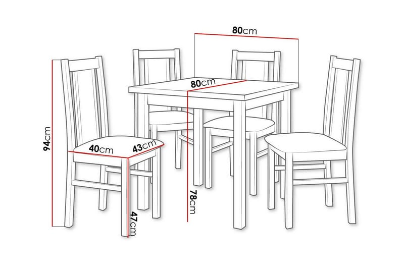 Patrickswell Matgrupp - Products - Möbler - Bord & matgrupp - Matgrupp