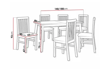 Patrickswell Matgrupp - Products - Möbler - Bord & matgrupp - Matgrupp