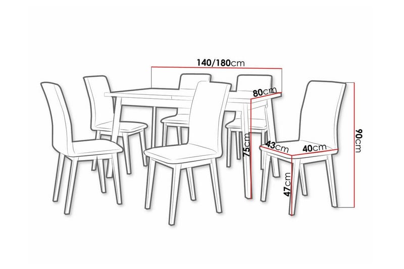 Patrickswell Matgrupp - Products - Möbler - Bord & matgrupp - Matgrupp