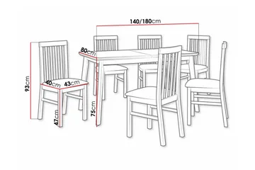 Patrickswell Matgrupp - Products - Möbler - Bord & matgrupp - Matgrupp