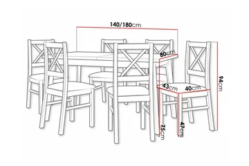 Patrickswell Matgrupp - Products - Möbler - Bord & matgrupp - Matgrupp