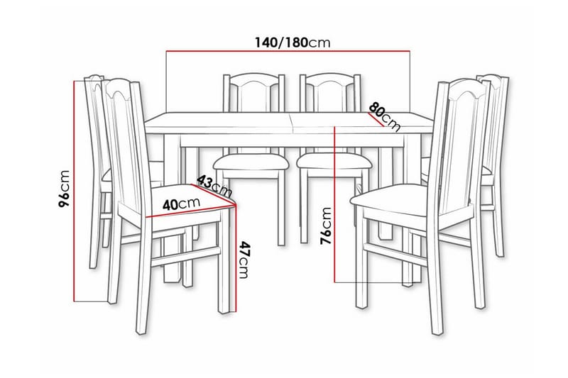 Patrickswell Matgrupp - Products - Möbler - Bord & matgrupp - Matgrupp