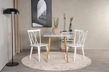 Polar Matbord 75 cm - Vit - Products - Möbler - Bord & matgrupp - Matbord & köksbord