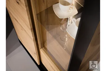 Quant Bord 84x140 cm - Ek/Svart - Products - Möbler - Bord & matgrupp - Matbord & köksbord