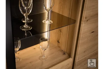 Quant Bord 84x140 cm - Ek/Svart - Products - Möbler - Bord & matgrupp - Matbord & köksbord