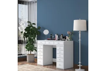 Ramender Sminkbord 120 cm - Vit - Products - Möbler - Bord & matgrupp - Sminkbord & toalettbord