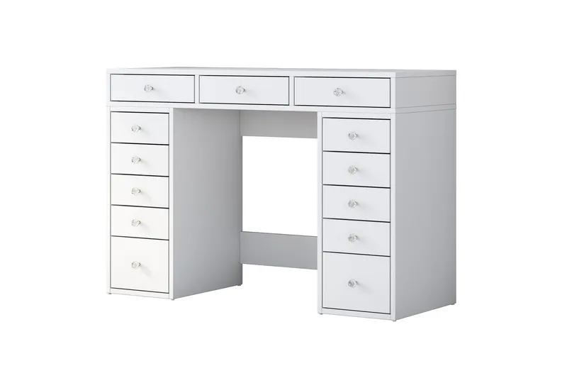 Ramender Sminkbord 120 cm - Vit - Products - Möbler - Bord & matgrupp - Sminkbord & toalettbord