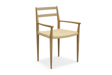 Richeto Matbord 210 cm med 6 st Jamna Karmstolar - Brun - Products - Möbler - Bord & matgrupp - Matgrupp