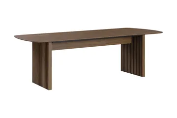 Richeto Matbord Rökt Ek 180 cm - Brun / Ribbad - Products - Möbler - Bord & matgrupp - Matbord & köksbord